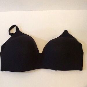 KNIX Know Your Wing Woman Contour Wireless T Shirt Bra Size 8 Black V Neck NEW